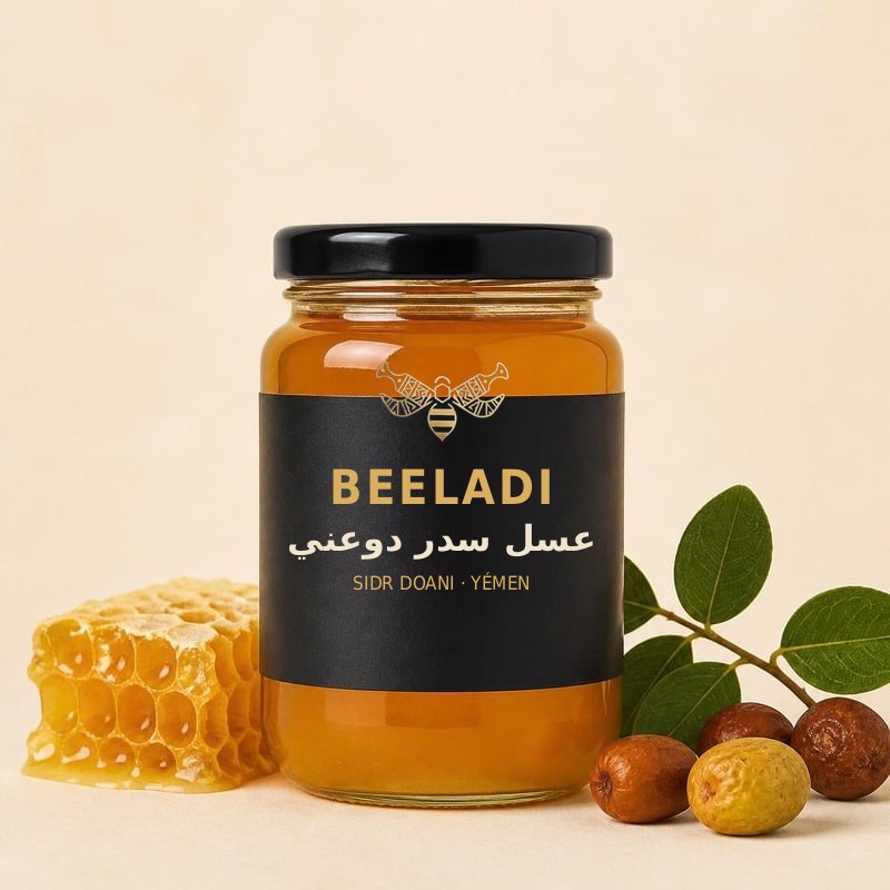 Pot de miel de Sidr Doani du Yémen Beeladi