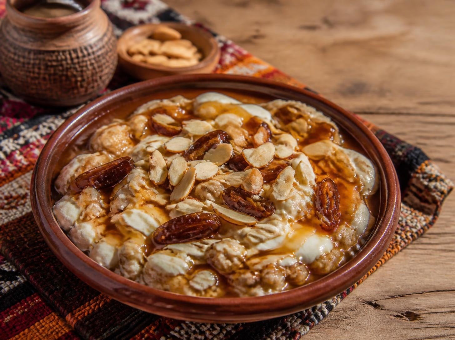 Masoub yéménite à la banane et au miel