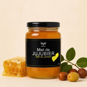 Pot de miel de jujubier Sidr du Yémen 250 g Beeladi